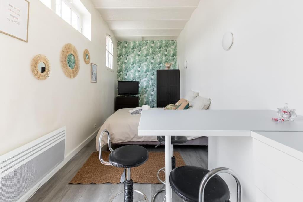 Ferienwohnung Magnifique Studio Au Coeur De Vincennes Exterior foto